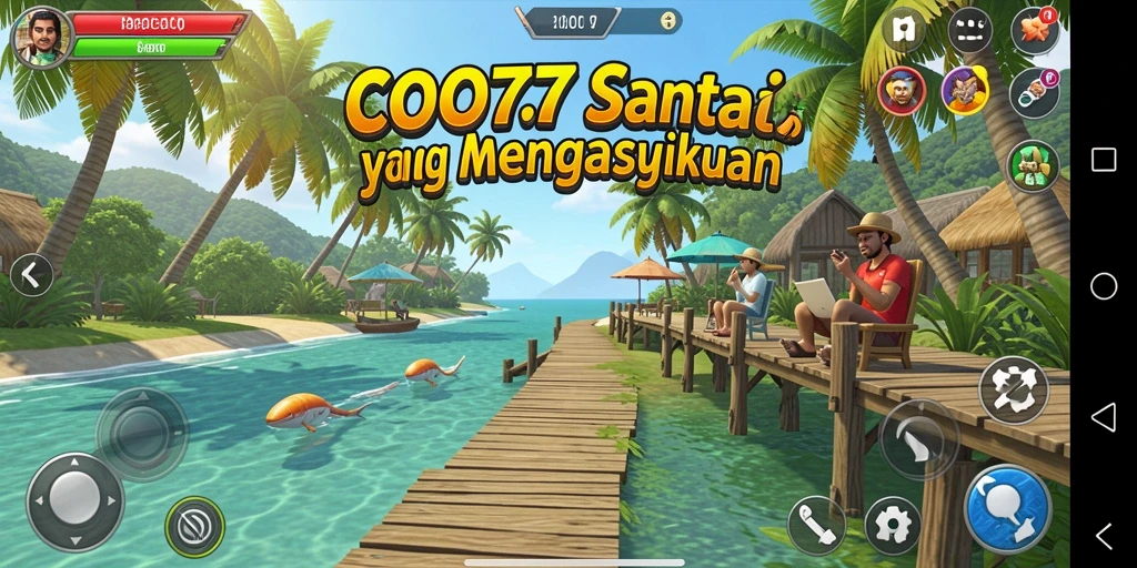 Tampilan gameplay COO77 yang seru dan menghibur.