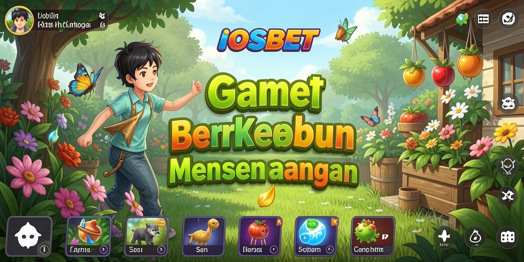 Tampilan gameplay menarik dari game pertanian IOSBET.