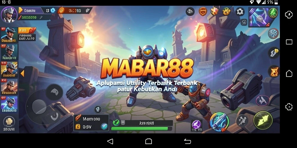 Tampilan antarmuka MABAR88 yang memudahkan navigasi pengguna.