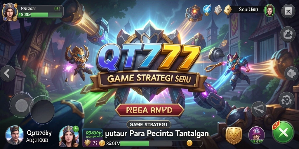 Tampilan gameplay QT777 yang menegangkan dan penuh strategi.