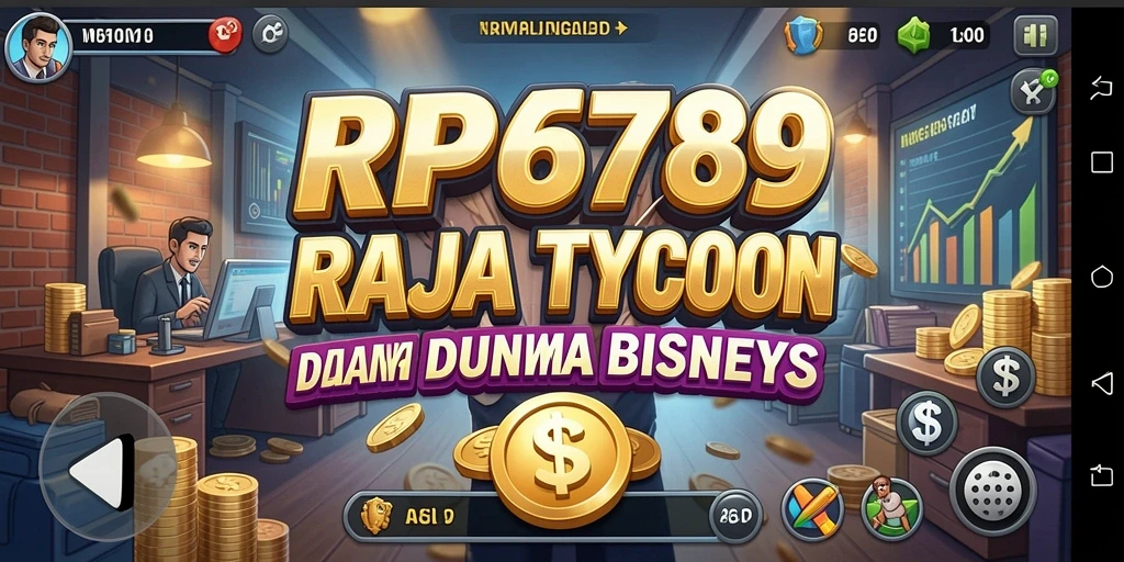 Tampilan gameplay RP6789 yang menarik dalam dunia Tycoon.