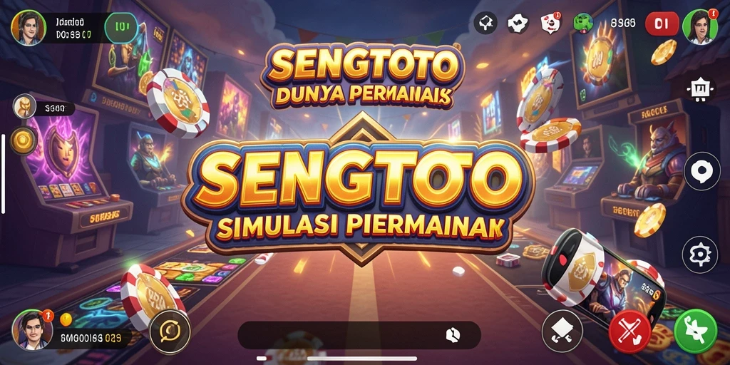 Tangkapan layar SENGTOTO menampilkan aksi gameplay yang seru dan interaktif.