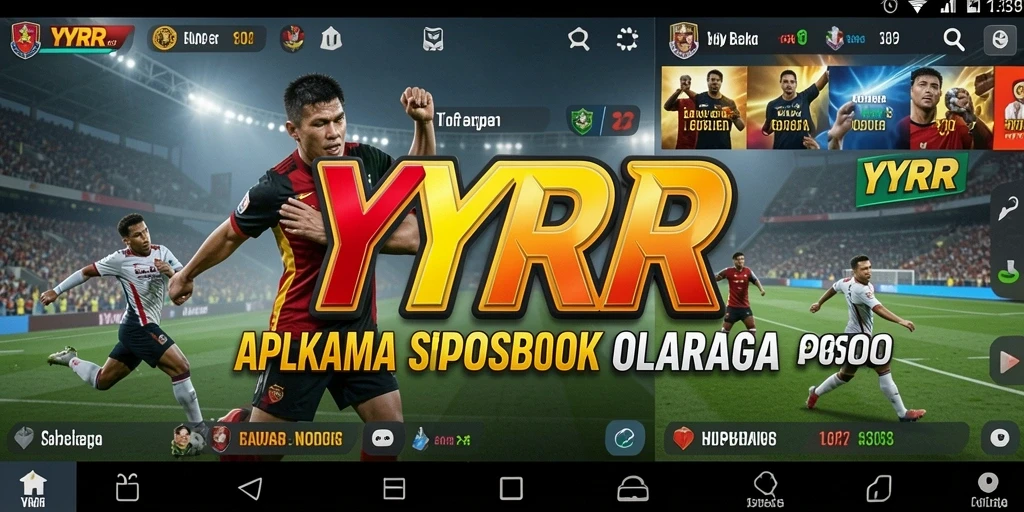 Tampilan screenshot utama YYRR menampilkan pengalaman taruhan Sportsbook yang menarik.